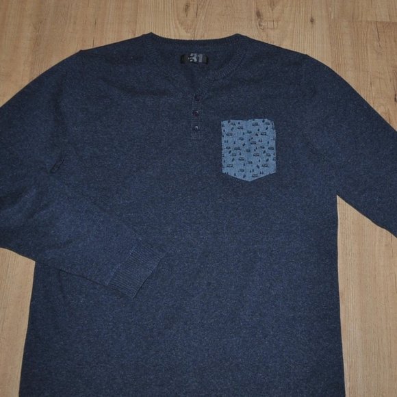 LE31 SIMONS men's sweater large - Picture 2 of 2